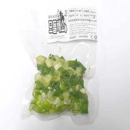 국산 대파 탕썰기 