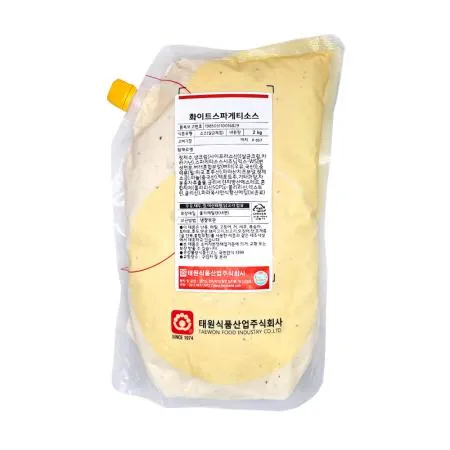 태원식품 화이트 스파게티소스 2kg 냉장