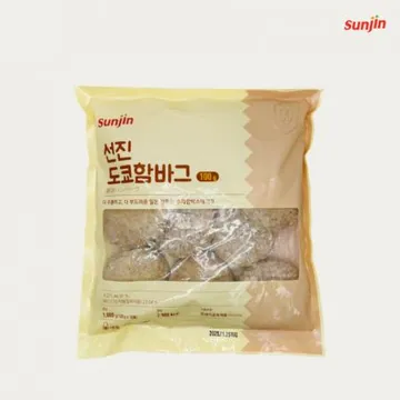 선진 도쿄함바그 1kg (100g X 10개입) 냉동 함박스테이크 떡갈비 햄버거패티