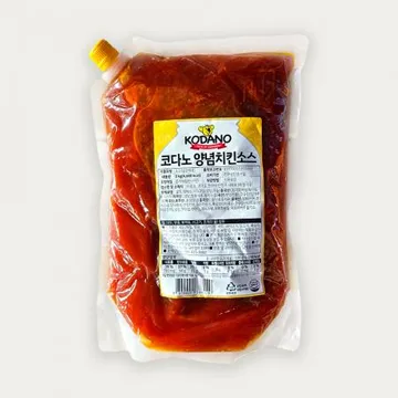 조흥 코다노 양념치킨 소스 2kg 업소용 상온제품