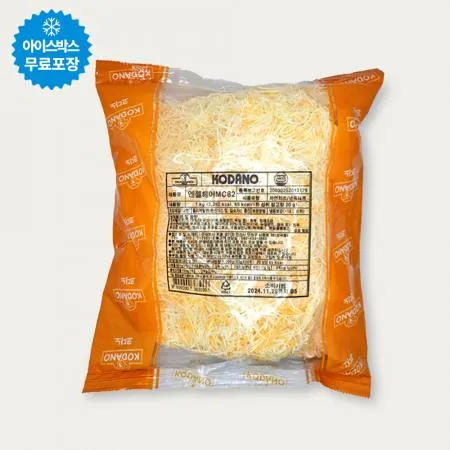 조흥 코다노 엔젤헤어 MC82 (모짜8/체다2) 1kg 냉동치즈 눈꽃치즈 이미지