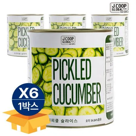 제이쿱 오이피클 3.1kg X 6EA