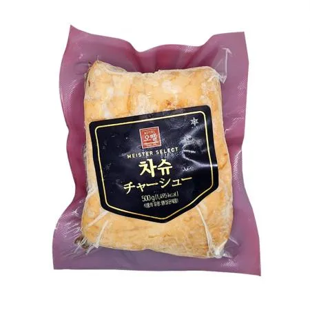 오뗄 프리미엄 차슈 500g 냉동 일식 고기토핑 라멘 이자카야 이미지