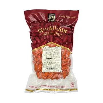 오뗄 칼집 비엔나소시지 1kg 냉동 소세지