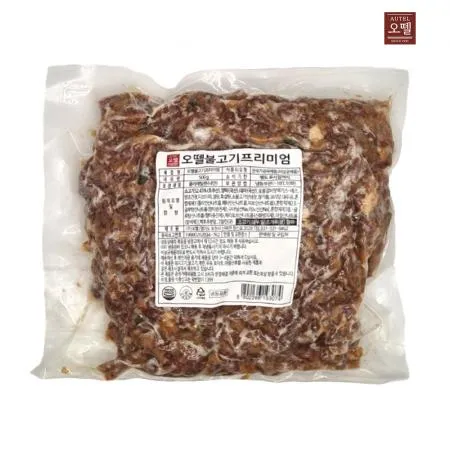 오뗄 불고기프리미엄 500g 냉동 피자토핑 베이커리 이미지