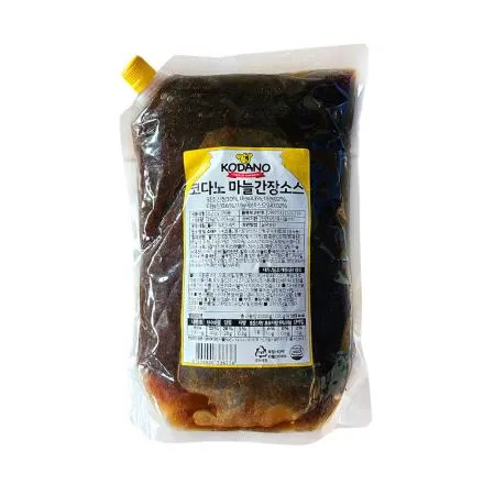 조흥 코다노 마늘간장 소스 2kg 업소용 상온 이미지