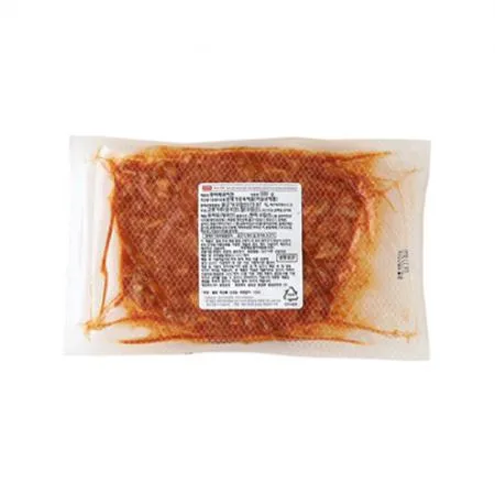 에쓰푸드 핫 바베큐치킨 500g 냉동 피자토핑 닭고기 닭다릿살 이미지