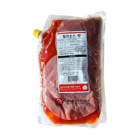 태원 칠리소스 핫 2kg 상온