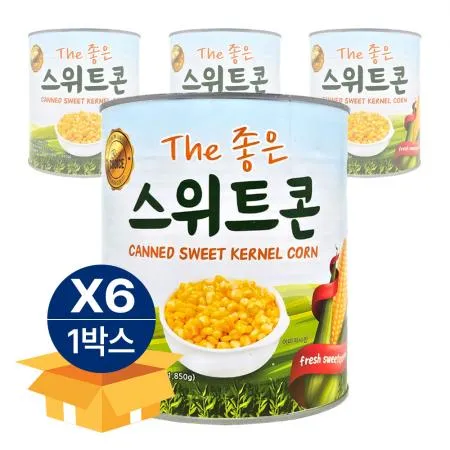 이엔푸드 스위트콘 2950g x 6캔