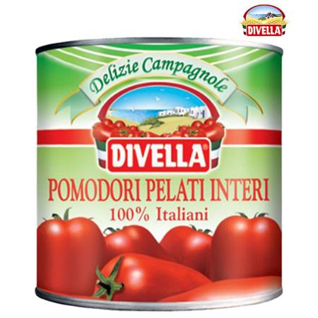 디벨라 토마토홀 캔 통조림 2.5kg 토마토소스 파스타 스파게티