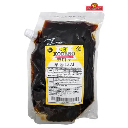 조흥 코다노 우동 다시 2kg 상온제품 이미지