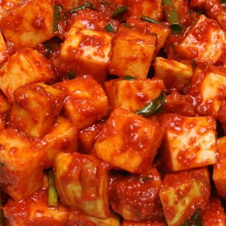 전라도의 깔끔한 맛 깍두기2kg