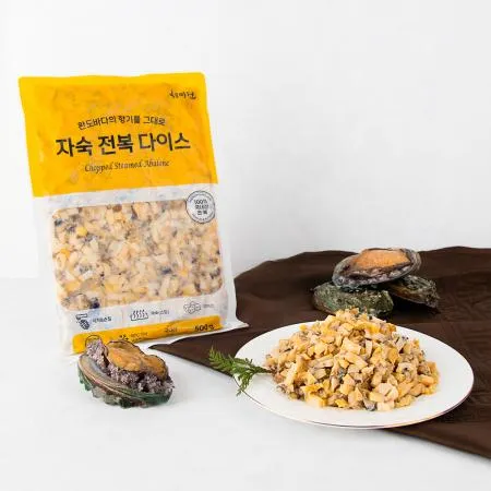자숙전복다이스(500g/EA) 볶음밥 죽 리조또용 이미지