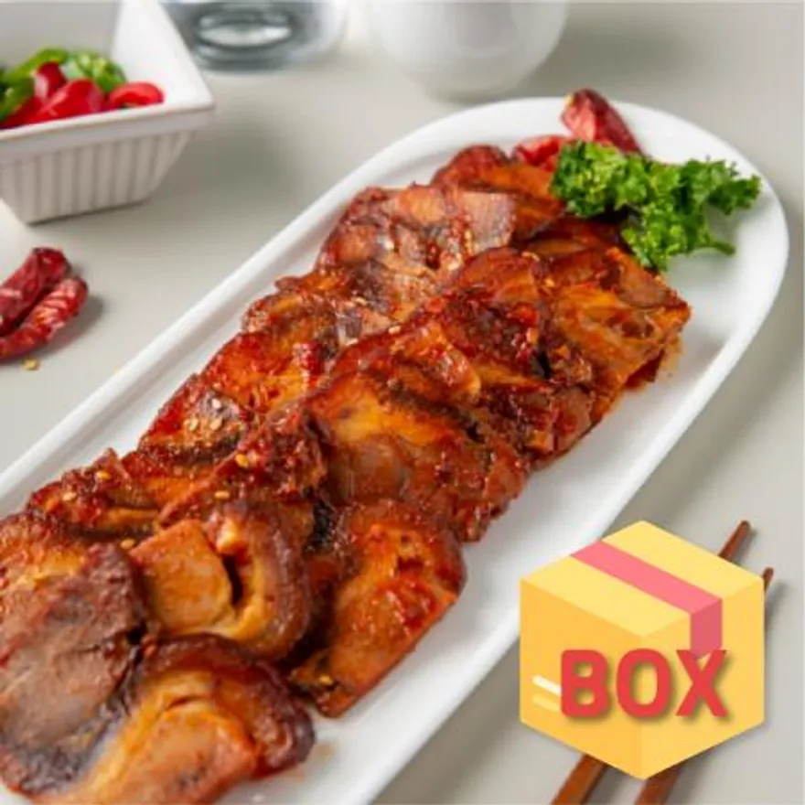 매운 매콤한 순살 슬라이스 한줄 불족발 200g x 25개 (총 5kg) 이미지