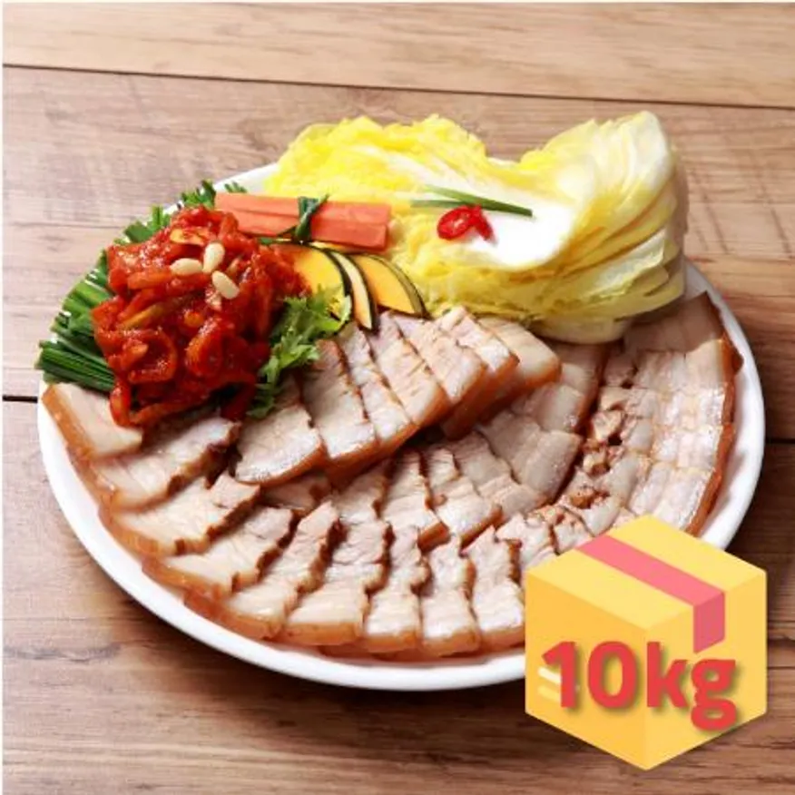 맛있는 보쌈 수육 10kg (도매 대용량 업소용 단체식) 이미지