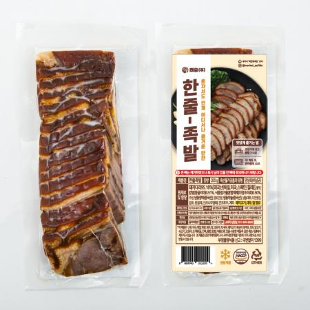 술안주 순살 슬라이스 한줄 족발 200g 이미지