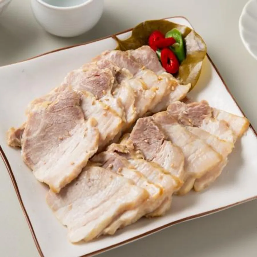 순살 슬라이스 한줄 보쌈 수육 200g 이미지