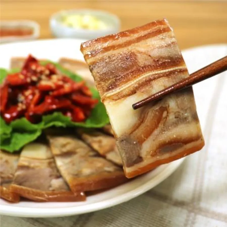 국내산 냉장 돼지머릿고기 충동적인 양념편육 500g x 20개 (총 10kg) 이미지