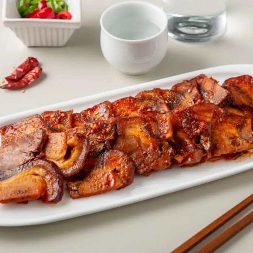 매운 매콤한 순살 슬라이스 한줄 불족발 200g x 25개 (총 5kg) 이미지