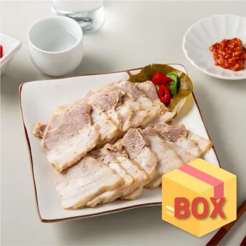 순살 슬라이스 한줄 보쌈 수육 200g x 30개 (총 6kg / 도매 대용량 업소용 식당용)