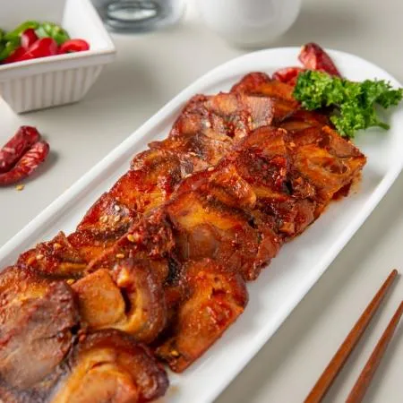 술안주 순살 슬라이스 한줄 불족발 200g 이미지