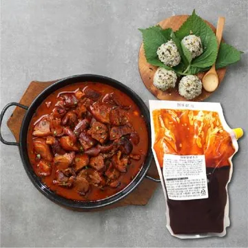 업소용 매운양념소스 2kg / 대박맛집 불족발 불맛 불향 양념 닭발 오돌뼈 쭈꾸미 등갈비