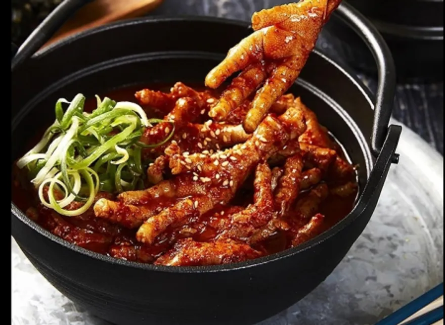 직화 통뼈 국물닭발 600g 국내산(머땀/즉석조리) 이미지