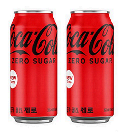 코카콜라제로 (바코드 유,무 랜덤발송) 캔355ML * 24개 (1BOX) 이미지