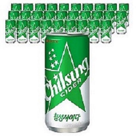 롯데칠성사이다 캔210ml 30개