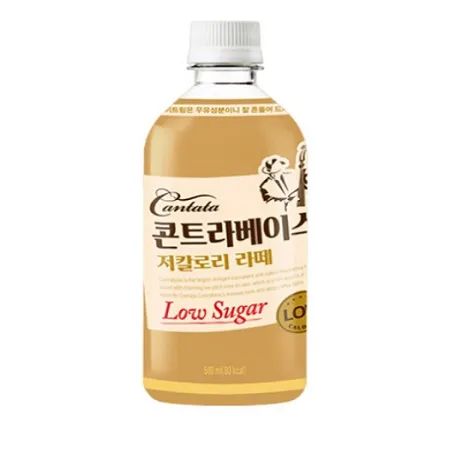 칸타타 콘트라베이스 저칼로리 라떼 펫500ml 12입