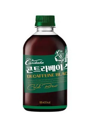 칸타타 콘트라베이스 디카페인 블랙 펫500ml 12입