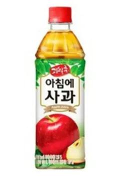 과일촌 아침사과 펫500ml 24입