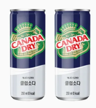 캐나다 드라이 클럽소다 캔250ml 30입