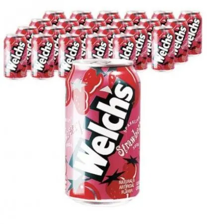 웰치스 딸기맛 355ml x 24개 (1박스) 이미지