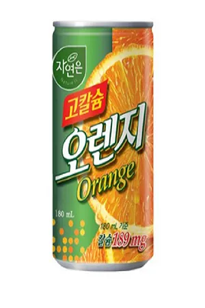 자연은 고칼슘 오렌지 캔180ml 60입