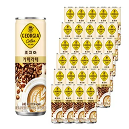 조지아 카페라떼 캔240ml 60입
