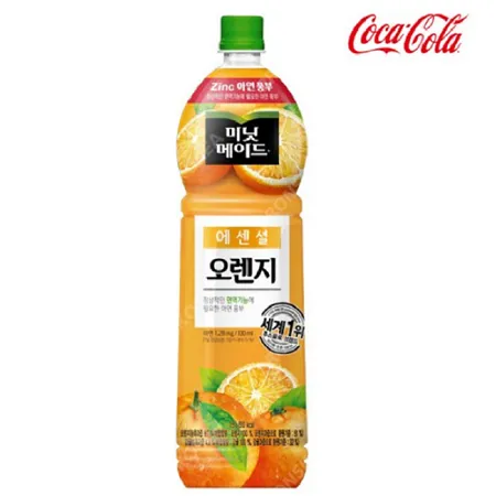 미닛메이드 에센셜 오렌지 펫1.5L 12입