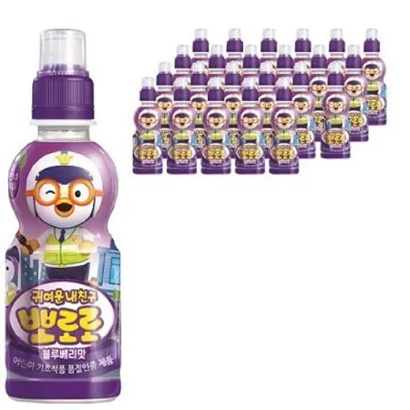 뽀로로 블루베리 펫235ml 24입 이미지