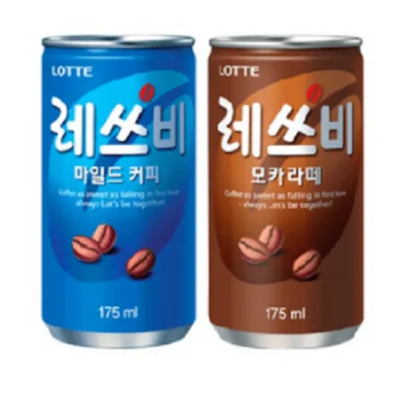 레쓰비 캔175ml 30입+레쓰비 모카라떼 캔175ml 30입