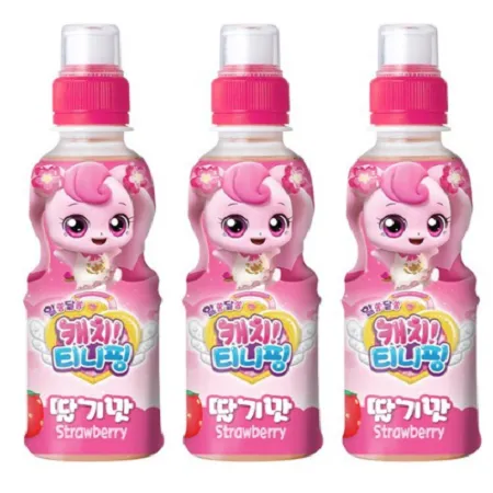 캐치티니핑 딸기 펫200ml 24입