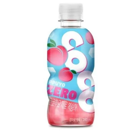 코코뿌요제로 복숭아 펫280ml 24개 이미지