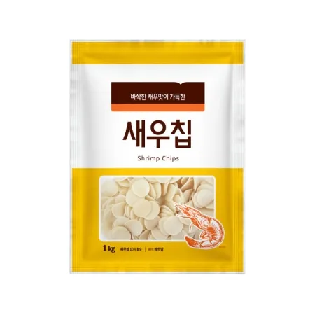 베스트코 바삭한 새우칩 1kg (튀겨먹는 새우칩)