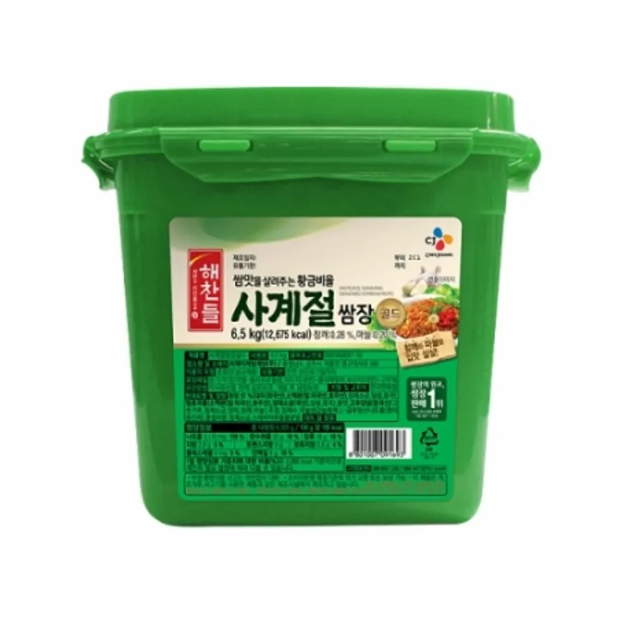 CJ 해찬들 사계절 쌈장 골드 6.5kg 이미지