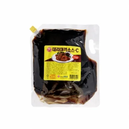 오뚜기 데리야끼소스-C 2kg (파우치형)