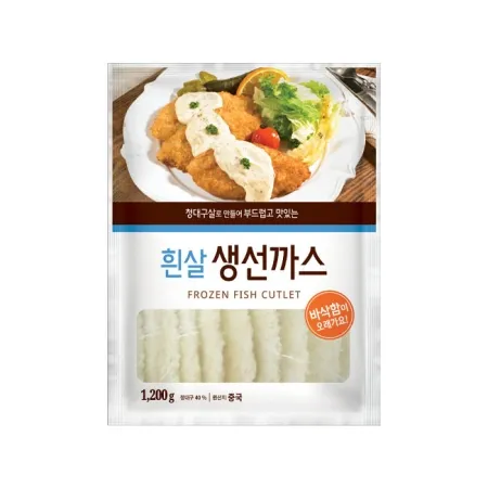 베스트코 흰살 생선까스 1.2kg (60g*20)