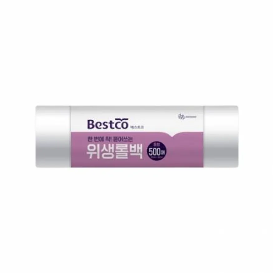 베스트코 위생롤백 중형 25cm x 35cm (500매) 이미지