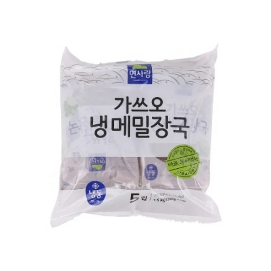 면사랑 가쓰오 메밀장국 번들 300g (5개) 이미지