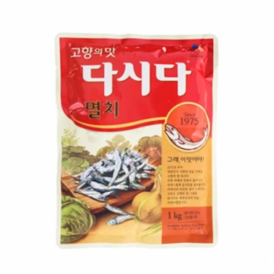 CJ 백설 멸치 다시다 1kg 이미지