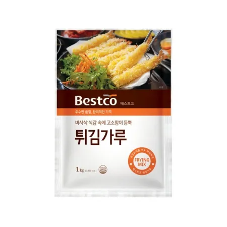 베스트코 튀김가루 1kg