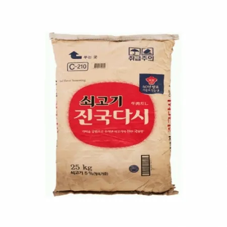 대상 미원 쇠고기 진국다시 25kg